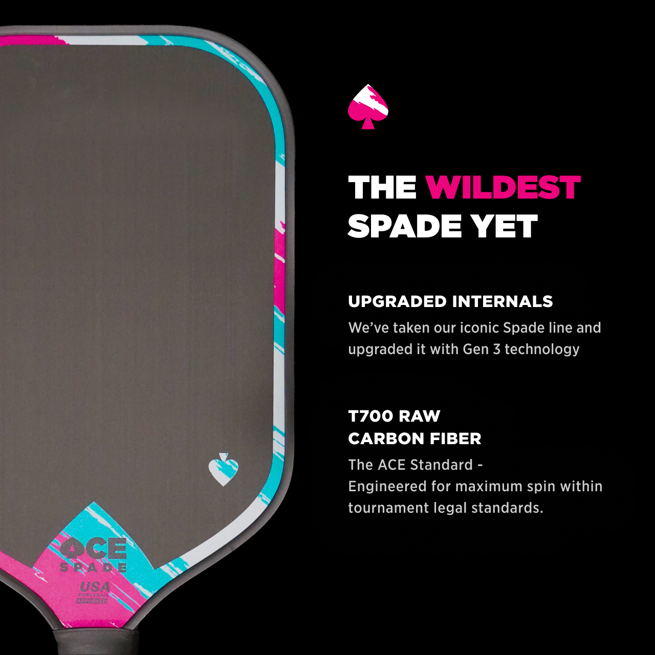 ACE Spade - Wild Edition – ACE Pickleball ACE Spade - Wild Edition – ACE Pickleball